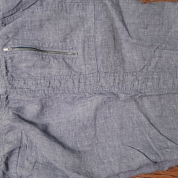 Athleta Cabo Wide Leg Linen Pants in Light Blue - 18 - Picture 9 of 9